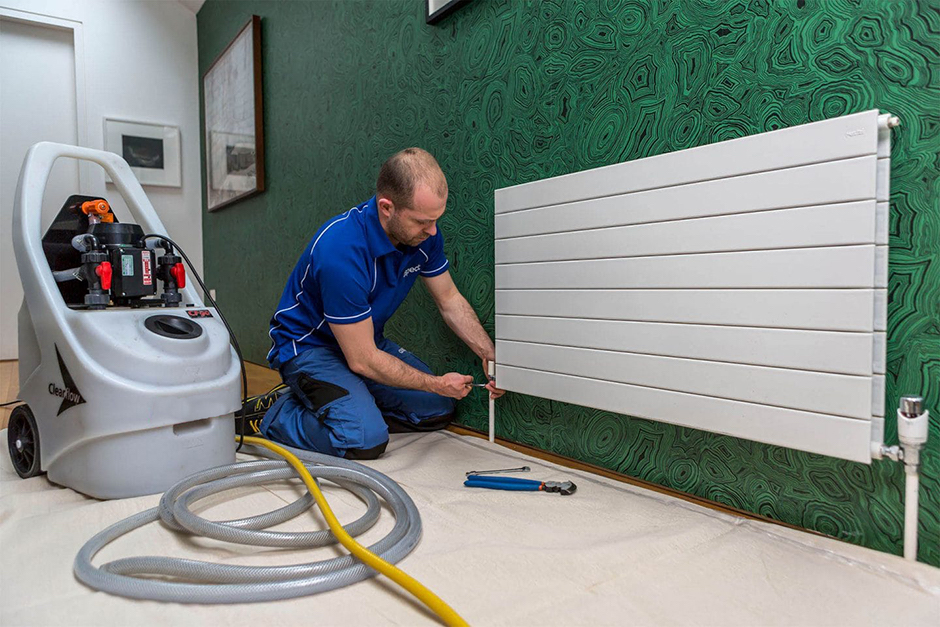 Yenişehir Vaillant Hermetik Şofben Servisi Petek Temizliği